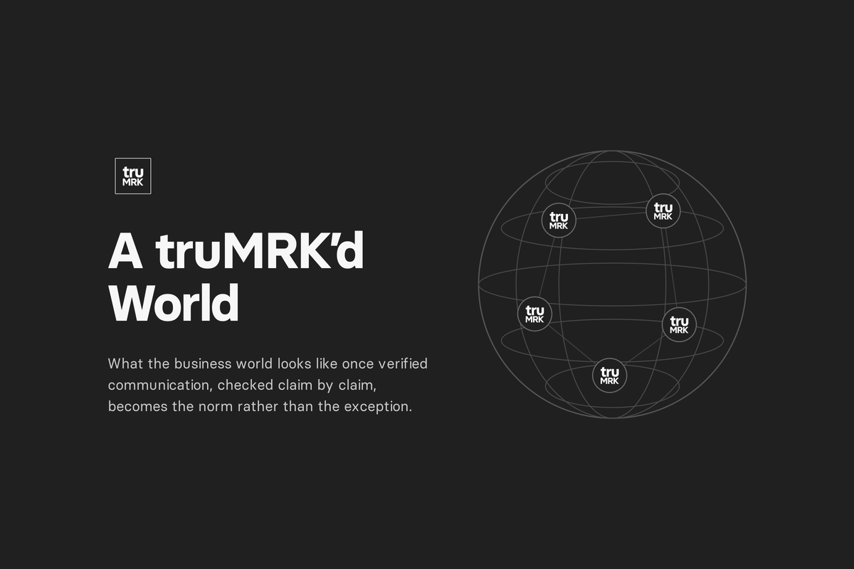What Widespread truMRK Adoption Could Mean for the Business World